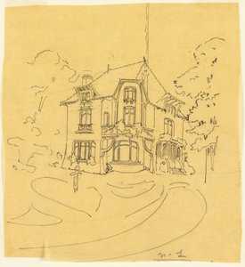 Progetto per una residenza privata da Hector Guimard