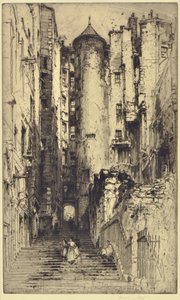 Advocates Close, Edimburgo da Hedley Fitton
