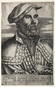 Albert van der Helle, 1538 da Heinrich Aldegrever