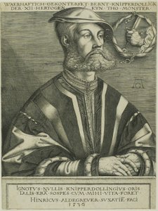 Bernard Knipperdolling da Heinrich Aldegrever