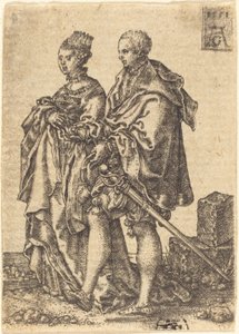 Coppia danzante da Heinrich Aldegrever