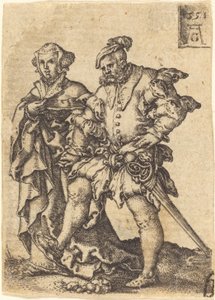 Coppia danzante da Heinrich Aldegrever