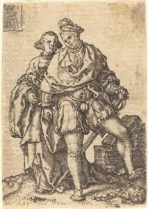 Coppia danzante da Heinrich Aldegrever