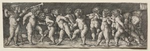 Quindici bambini nudi che danzano, 1535