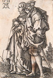 dalla serie I piccoli ballerini di nozze da Heinrich Aldegrever