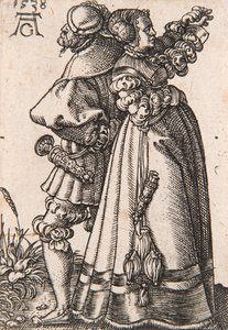 Dalla serie I piccoli ballerini di nozze da Heinrich Aldegrever
