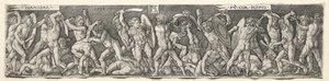 Annibale combatte Scipione, 1538 da Heinrich Aldegrever