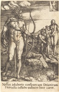 Ercole uccide Nesso da Heinrich Aldegrever