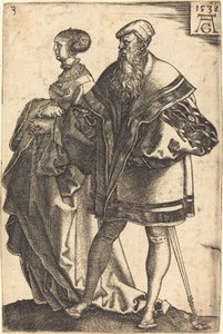 Grandi ballerini di nozze da Heinrich Aldegrever