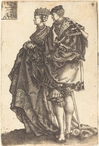 Grandi ballerini di nozze da Heinrich Aldegrever