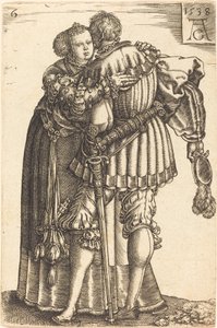 Grandi ballerini di nozze da Heinrich Aldegrever