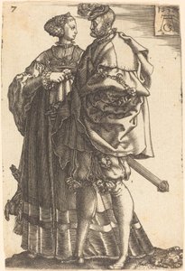 Grandi ballerini di nozze da Heinrich Aldegrever