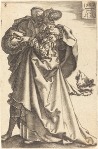 Grandi ballerini di nozze da Heinrich Aldegrever