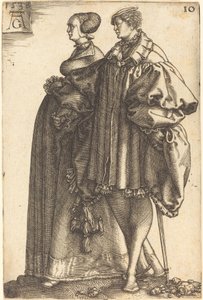 Grandi ballerini di nozze da Heinrich Aldegrever