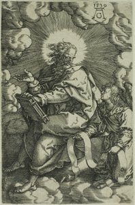 Matteo, dai Quattro Evangelisti da Heinrich Aldegrever