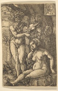Orfeo ed Euridice, 1528 da Heinrich Aldegrever
