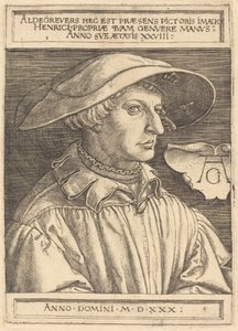 Autoritratto da Heinrich Aldegrever