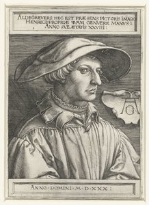 Autoritratto da Heinrich Aldegrever