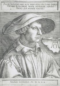 Autoritratto da Heinrich Aldegrever