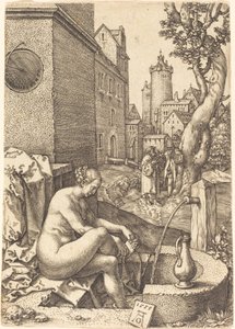 Susanna sorpresa dai due anziani, 1555