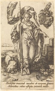 Temperanza da Heinrich Aldegrever