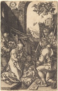 La Natività da Heinrich Aldegrever