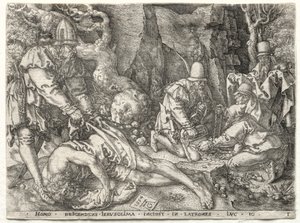 La parabola del buon samaritano: I ladri che attaccano i viaggiatori, 1554