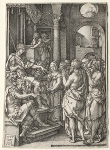 La storia di Susanna: Susanna accusata di adulterio, 1555