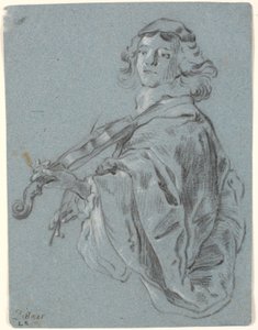 Giovane violinista da Heinrich Dittmers