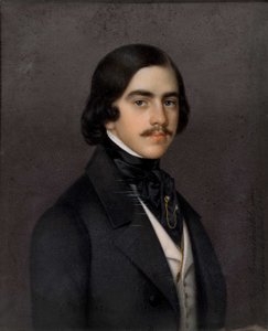 Ritratto di Mikhail Alexandrovich Bakunin 1814-1876, 1841