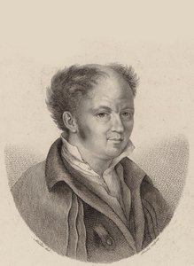 Ritratto del compositore Gottfried Weber 1779-1839 da Heinrich Franz Schalck