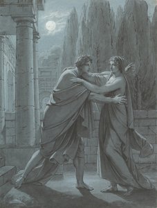 Lais che sorprende Aristippo, ca. 1801
