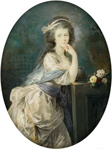 Polacco:  Miniatura hrabiny von Clam und Gallas Miniatura della contessa von Clam und Gallas.