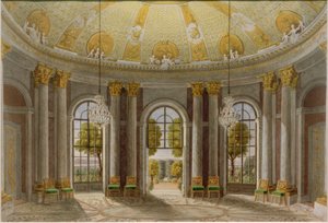 Sala di marmo del castello di Sanssouci da Heinrich Hintze