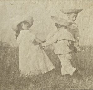 Walther, Edeltrude e Hans Kühn da Heinrich Kuhn