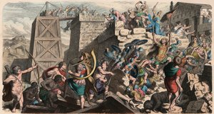 Antica Roma: Militare, Assalto a una città da Heinrich Leutemann