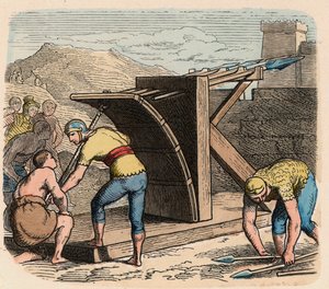 Antica Roma: Armamenti, Ballista, macchina usata durante l
