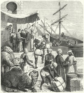 Commercianti arabi da Heinrich Leutemann