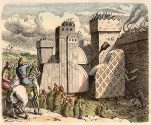 Mesopotamia, Assiria: assalto a una fortezza