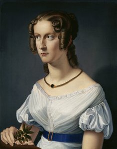 Ritratto di ragazza da Heinrich Maria von Hess