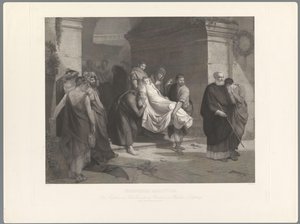 Martiri cristiani vengono portati via