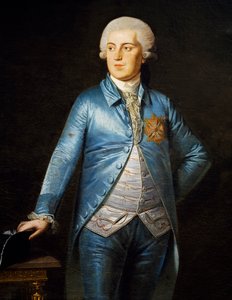 Ritratto di Cristiano VII di Danimarca da Heinrich Schmidt