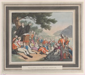 Soldati che assistono al servizio divino, 1 agosto 1798