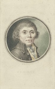Ritratto di Karl Philipp Moritz 1756-1793, 1795 da Heinrich Sintzenich