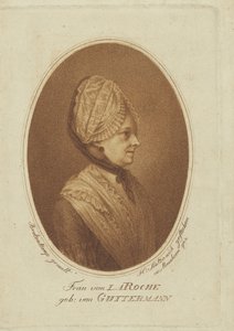 Sophie von La Roche, nata Gutermann von Gutershofen da Heinrich Sintzenich