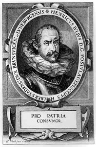 Ritratto di Enrico il Giovane (1489-1568), Duca di Brunswick, Luneburg e Wolfenbuttel da Heinrich Ulrich