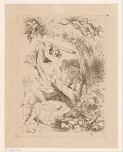 Sansone sconfigge i Filistei da Heinrich Vianden