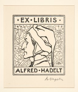 Ex libris: Alfred Hadelt