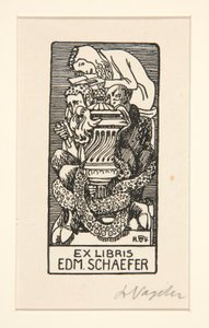 Ex libris: Edm. Schaefer