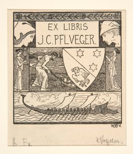 Ex libris: J.C. Pflueger